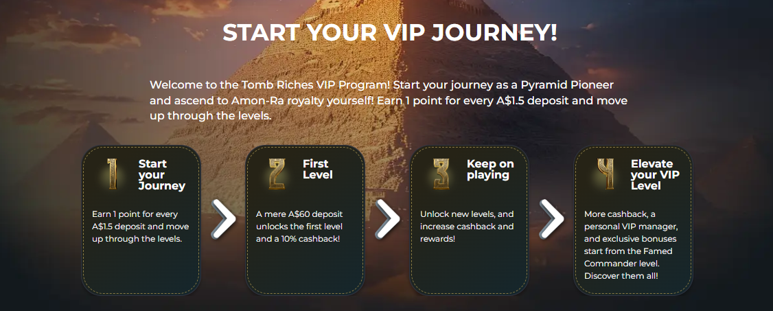 Vip program tomb riches