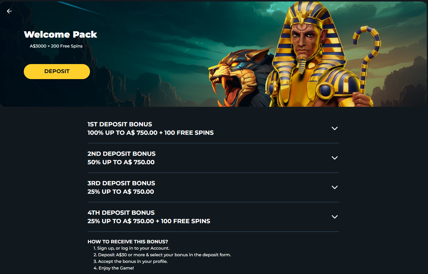 top bonus tomb riches